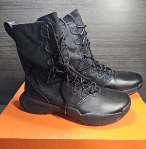 NEW Nike Boots Mens 11.5 SFB B2 Black Tactical Combat Military Shoes FN3717-001